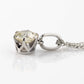 Art Deco 18ct White Gold .92 carat Diamond Pendant - Friar House
