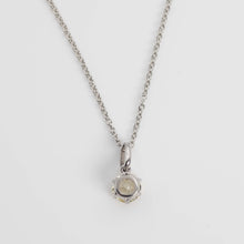 Art Deco 18ct White Gold .92 carat Diamond Pendant with - Friar House