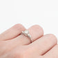 Art Deco 18ct White Gold Diamond Solitaire Ring - Friar House