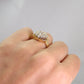 Art Deco 18ct Yellow Gold 1.25 Carat Diamond Cluster Ring - Friar House