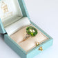 Art Deco 18ct Yellow Gold 12 Carat Peridot Ring - Friar House
