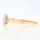 Art Deco 18ct Yellow Gold Diamond Cluster Ring - Friar House