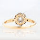 Art Deco 18ct Yellow Gold Diamond Cluster Ring - Friar House