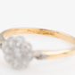 Art Deco 18ct Yellow Gold Diamond Cluster Ring - Friar House