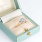 Art Deco 18ct Yellow Gold Diamond Daisy Cluster Ring - Friar House