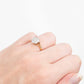 Art Deco 18ct Yellow Gold Diamond Daisy Cluster Ring - Friar House