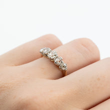 Art Deco 18ct Yellow Gold Diamond Five Stone Ring - Friar House