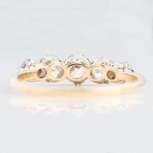 Art Deco 18ct Yellow Gold Diamond Five Stone Ring - Friar House
