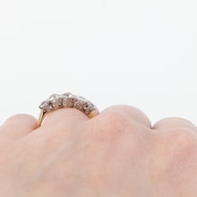 Art Deco 18ct Yellow Gold Diamond Five Stone Ring - Friar House