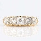 Art Deco 18ct Yellow Gold Diamond Five Stone Ring - Friar House