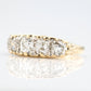 Art Deco 18ct Yellow Gold Diamond Five Stone Ring - Friar House