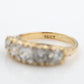 Art Deco 18ct Yellow Gold Diamond Five Stone Ring - Friar House