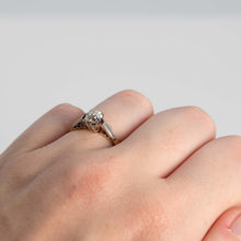 Art Deco 18ct Yellow Gold Diamond Solitaire Engagement Ring - Friar House