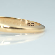 Art Deco 18ct Yellow Gold Diamond Solitaire Ring - Friar House