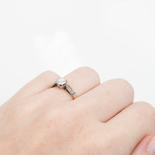 Art Deco 18ct Yellow Gold Diamond Solitaire Ring - Friar House