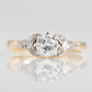 Art Deco 18ct Yellow Gold Diamond Solitaire Ring - Friar House