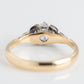 Art Deco 18ct Yellow Gold Diamond Solitaire Ring - Friar House