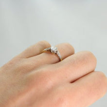 Art Deco 18ct Yellow Gold Diamond Solitaire Ring - Friar House