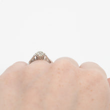Art Deco 18ct Yellow Gold Diamond Solitaire Ring - Friar House