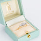 Art Deco 18ct Yellow Gold Diamond Three Stone Ring - Friar House Antique Jewellery