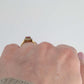 Art Deco 18ct Yellow Gold Pink Sapphire Diamond Cluster Ring - Friar House
