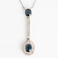 Art Deco 18ct Yellow Gold Sapphire and Diamond Pendant - Friar House