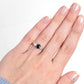 Art Deco 18ct Yellow Gold Sapphire and Diamond Three Stone Ring - Friar House