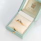 Art Deco 18ct Yellow Gold and Platinum Diamond Solitaire Engagement Ring - Friar House