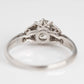 Art Deco 1930's Platinum Diamond Solitaire Ring - Friar House