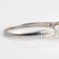 Art Deco 1930's Platinum Diamond Solitaire Ring - Friar House