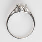Art Deco 1930's Platinum Diamond Solitaire Ring - Friar House