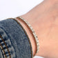 Art Deco 9ct Yellow Gold Diamond Bracelet - Friar House