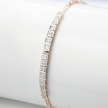 Art Deco 9ct Yellow Gold Diamond Bracelet - Friar House