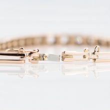 Art Deco 9ct Yellow Gold Diamond Bracelet - Friar House