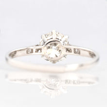 Art Deco Platinum 1.1 Carat Diamond Solitaire Ring - Friar House