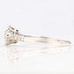 Art Deco Platinum 1.1 Carat Diamond Solitaire Ring - Friar House