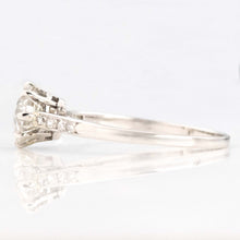 Art Deco Platinum 1.1 Carat Diamond Solitaire Ring - Friar House
