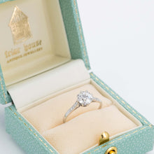 Art Deco Platinum 1.1 Carat Diamond Solitaire Ring - Friar House