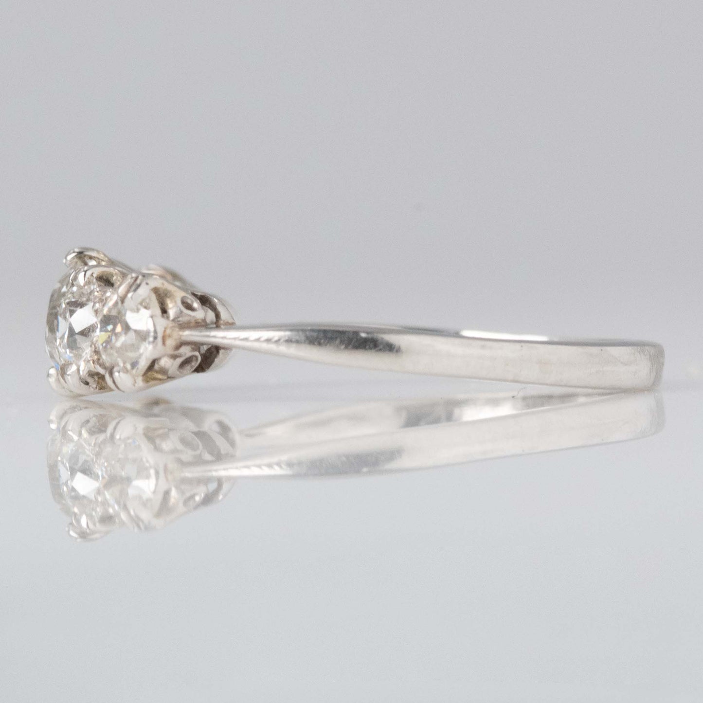Art Deco Platinum 1.20 Carat Diamond Five Stone Ring - Friar House