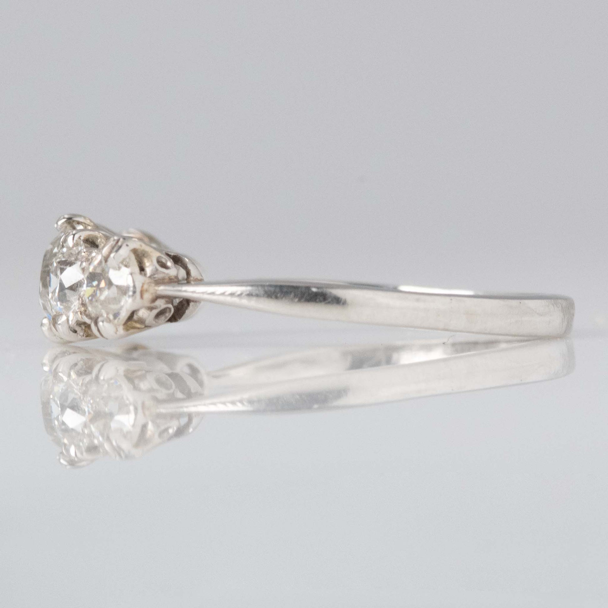 Art Deco Platinum 1.20 Carat Diamond Five Stone Ring - Friar House