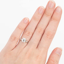 Art Deco Platinum 1.70 Carat Diamond Solitaire Ring - Friar House