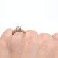 Art Deco Platinum 1.71 Carat Diamond Solitaire Ring - Friar House