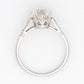 Art Deco Platinum 1.9 Carat Diamond Solitaire Ring - Friar House