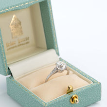Art Deco Platinum 1.9 Carat Diamond Solitaire Ring - Friar House