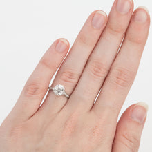 Art Deco Platinum 1.9 Carat Diamond Solitaire Ring - Friar House