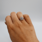 Art Deco Platinum 1 carat Diamond Cluster Ring - Friar House