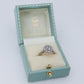 Art Deco Platinum 1 carat Diamond Cluster Ring - Friar House