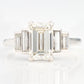 Art Deco Platinum 2.25 Carat Diamond Solitaire Ring - Friar House
