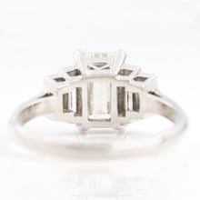 Art Deco Platinum 2.25 Carat Diamond Solitaire Ring - Friar House