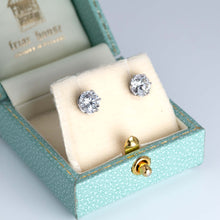 Art Deco Platinum 2.40 Carat Diamond Stud Earrings - Friar House